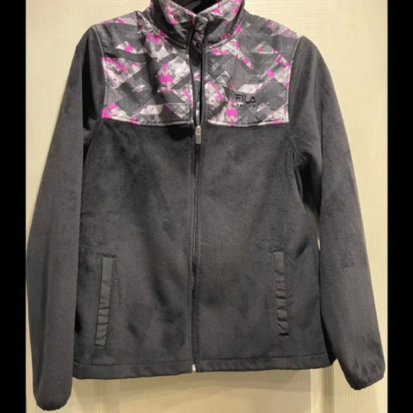Fila Sport Fleece Athletic Jackets Size , Small, EUC - Picture 3 of 8